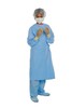 Surgical Gown with Towel Aero Blue 2X-Large Blue Sterile AAMI Level 3 Disposable, 28/CS