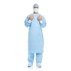 Surgical Gown with Towel Aero Blue X-Large / X-Long Blue Sterile AAMI Level 3 Disposable, 1/EA