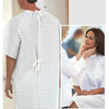 Patient Exam Gown Medium / Large Snowflake Print Print Reusable, 1/EA