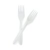 Fork General Purpose White Polypropylene (16-4595)