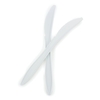 Knife General Purpose White Polypropylene (16-4596)