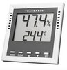 Dew Point / Wet Bulb / Humidity / Thermometer with Alarm Traceable Fahrenheit / Celsius -40° to 158°F (-40° to 70°C) Internal Sensor Flip-out Stand / Wall Mount Battery Operated