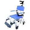 Commode / Shower Chair Healthline® EZee Life Tilt Padded Flip-Back Arms Aluminum Frame Padded Backrest 18 Inch Seat Width 300 lbs. Weight Capacity, 1/EA
