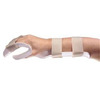 Hand Splint AliMed® Deluxe Functional Position Thermoplastic Right Hand White Medium, 1/EA