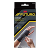 Wrist Brace Futuro Compression Stabilizing Low Profile Aluminum / Nylon / Polyester / Polyethylene / Spandex / Silicone Left Hand Black Large / X-Large