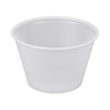 Solo Souffle Cup Solo 4 oz. Translucent Plastic Disposable, 250 EA/SL MON972602SL