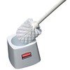 RJ Schinner Co Toilet Bowl Brush Holder Rubbermaid 5 Inch, White, Polypropylene, 1/EA MON973997EA
