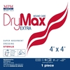 Super Absorbent Dressing DryMax Extra 4 X 4 Inch Polypropylene / Sodium Polyacrylate / Cellulose Pulp / Polyolefine Square Sterile, 1/EA
