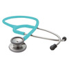 Clinician Stethoscope Adscope® 603 Turquoise 1-Tube 22 Inch Tube Double Sided Chestpiece, 1/EA