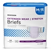 Extended Wear Heavy Absorbency Briefs, Medium, 56/CS