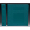 Binder Titan 3 Ring Teal 300 Sheets Side Opening, 1/EA