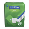 Medline FitRight Size 3XL Disposable Cloth-Like Briefs MEDMTB084