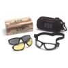 Pyramex Safety Products XSG KIT™ Eyewear With Clear, Gray, & Amber Ballistic Lenses PYRGB4010KIT