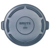 Rubbermaid Commercial Rubbermaid&reg; Commercial Vented Round Brute&reg; Lid RCP264560GY