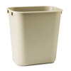 Rubbermaid Commercial Rubbermaid&reg; Commercial Deskside Plastic Wastebasket RCP295500BG