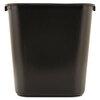 Rubbermaid Commercial Rubbermaid&reg; Commercial Deskside Plastic Wastebasket RCP295600BK