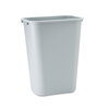 Rubbermaid Commercial Rubbermaid&reg; Commercial Deskside Plastic Wastebasket RCP295700GY
