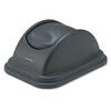 Rubbermaid Commercial Rubbermaid&reg; Commercial Rectangular Free-Swinging Lids RCP306700BK