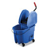 Rubbermaid Commercial Rubbermaid&reg; Commercial WaveBrake&reg; 2.0 Bucket/Wringer Combos RCPFG757888BLUE