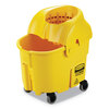 Rubbermaid Commercial Rubbermaid&reg; Commercial WaveBrake&reg; 2.0 Bucket/Wringer Combos RCPFG759088YEL