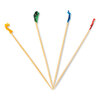 AmerCareRoyal AmerCareRoyal&reg; Cellophane-Frill Wood Picks RPPR812B
