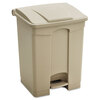 Safco Safco&reg; Large Capacity Plastic Step-On Receptacle SAF9923TN