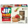 J.M. Smucker Co. Jif To-Go Creamy Natural Peanut Butter Cups SPRSMU99266