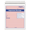 Tops TOPS™ Telephone Message Book with Fax/Mobile Section TOP4010
