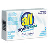 All® Free Clear Vend Pack Dryer Sheets