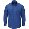 IQ Series Men's Navy Midweight Comfort Woven Shirt