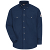 Bulwark Men's Midweight Fire Resistant Dress Uniform Shirt VFISLU2NV-RG-XXL