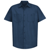 Red Kap Men's Short Sleeve Industrial Work Shirt VFISP24NV-SS-XXL