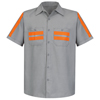 Red Kap Short Sleeve Enhanced Visibility Shirt VFISP24WM-SS-XXL