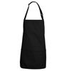 Chef Designs Premium Short Bib Apron VFITT32BK-28-24