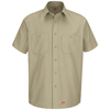 Dickies Men's Canvas Short-Sleeve Work Shirt VFIWS20KH-SS-XL