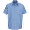 Dickies Men's Canvas Short-Sleeve Work Shirt VFIWS20LB-SSL-L