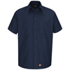 Dickies Men's Canvas Short-Sleeve Work Shirt VFIWS20NV-SS-L