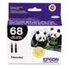 Epson Epson&reg; T068120D1, T068120D2 Ink EPS T068120D2